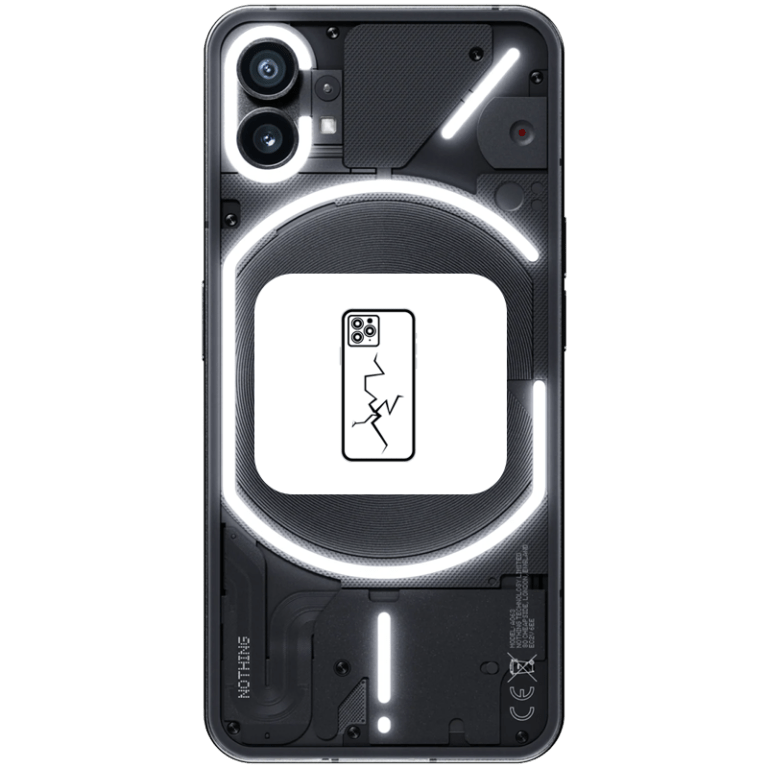 Nothing Phone Back Glass Broken, Cracked, Damage, Replacement