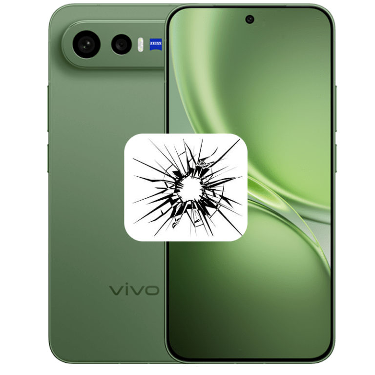 vivo phone display broken and damage, cracked