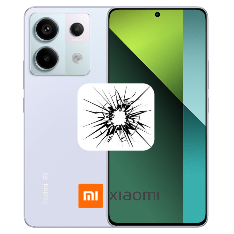 xiaomi mobile screen broken, damage, cracked